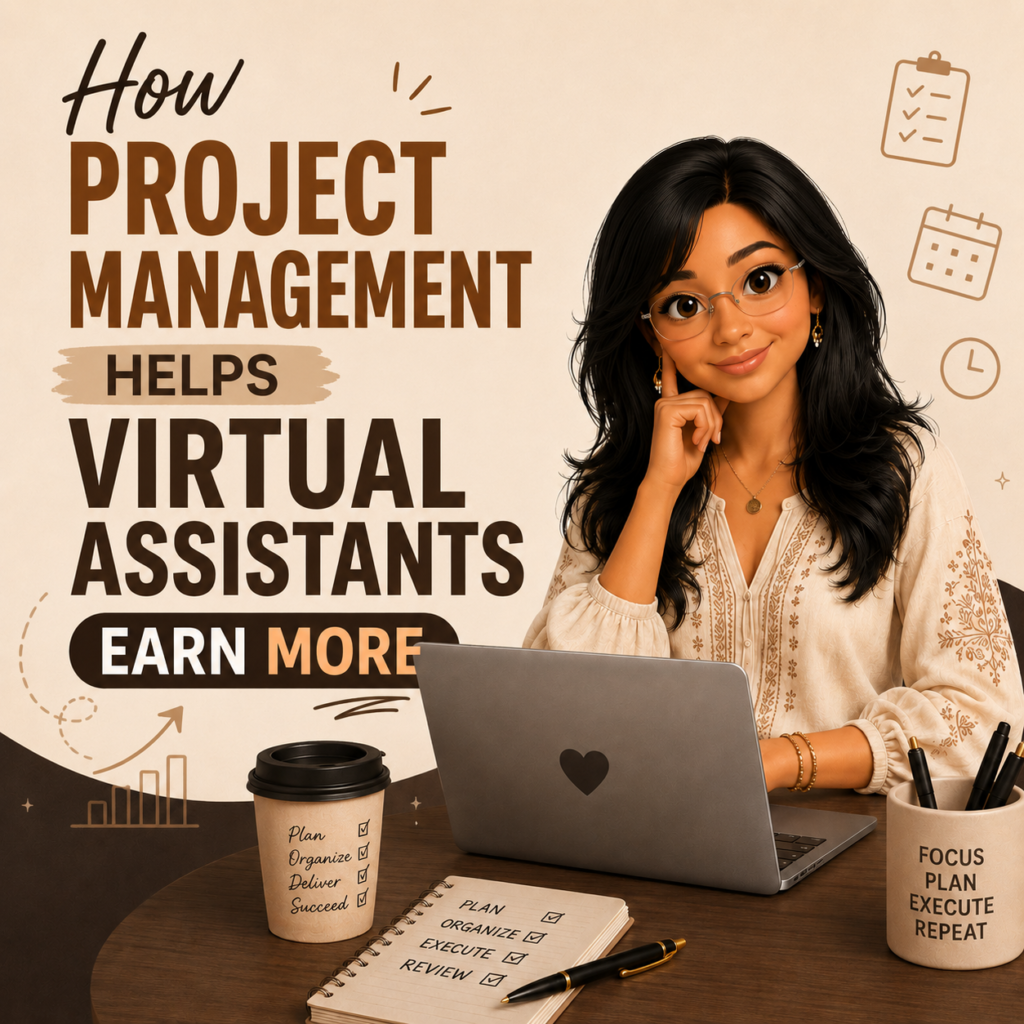 How Project Management Helps Virtual Assistants Earn More